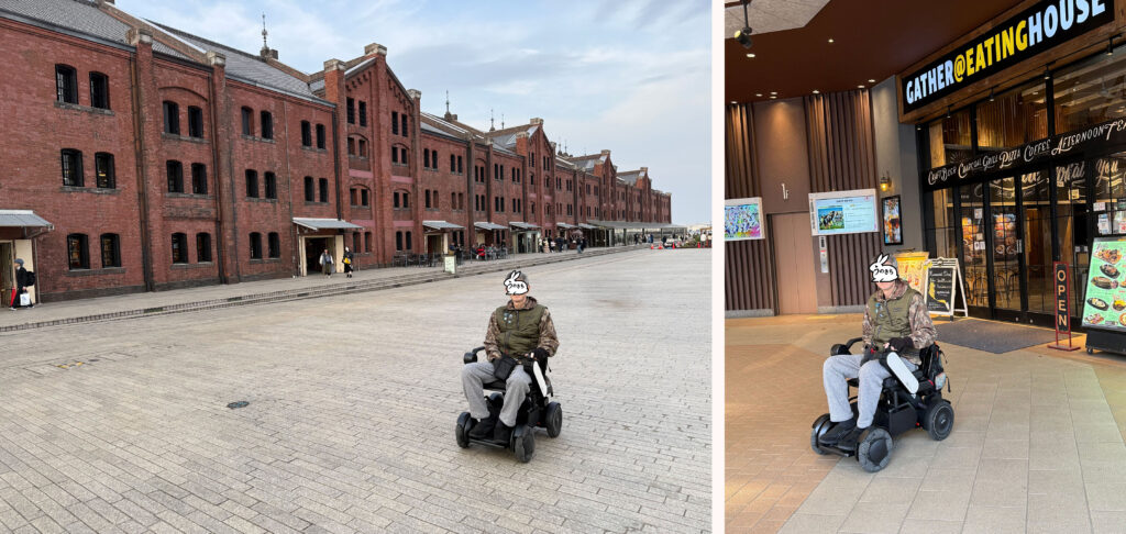 赤レンガ倉庫とワールドインポートマート